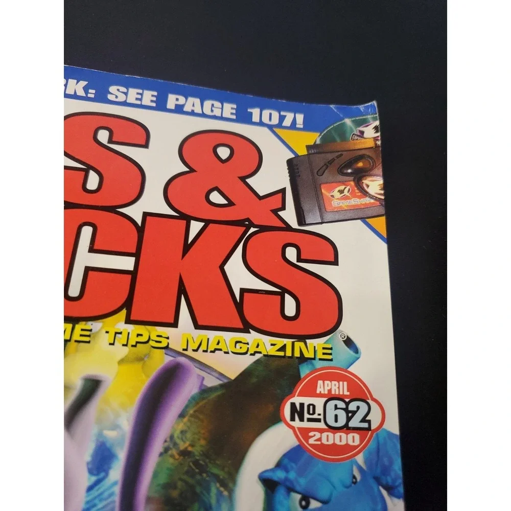 Tips & Tricks Magazine April 2000 Pokemon Stadium Die Hard Dead or Alive 2